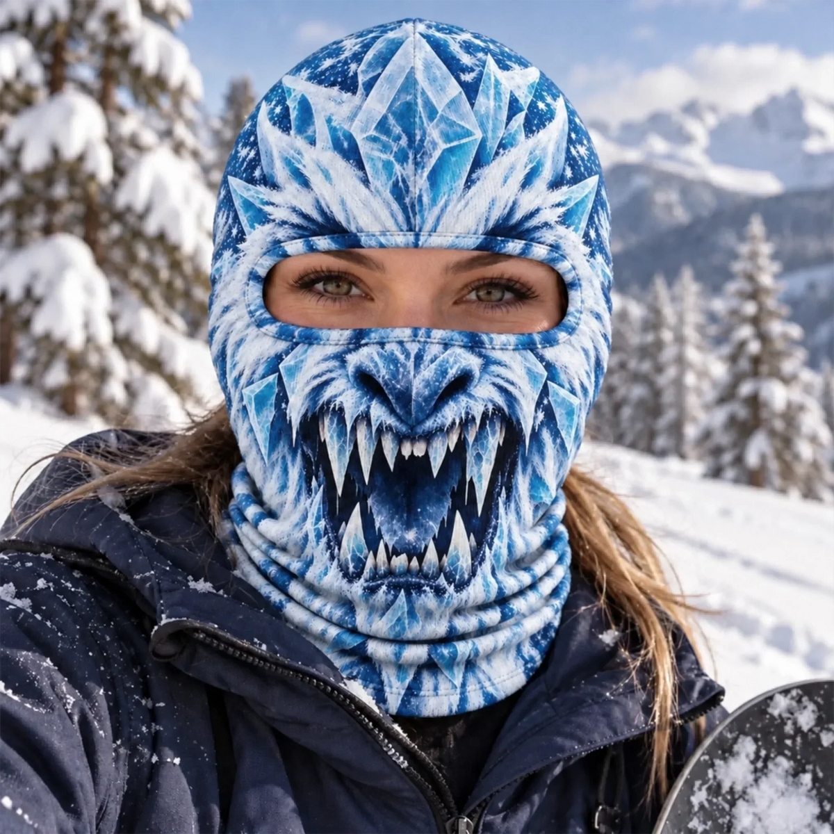 Funny Ski Mask - Birthday Gifts For Ski Lovers - Chasing Fresh Powder