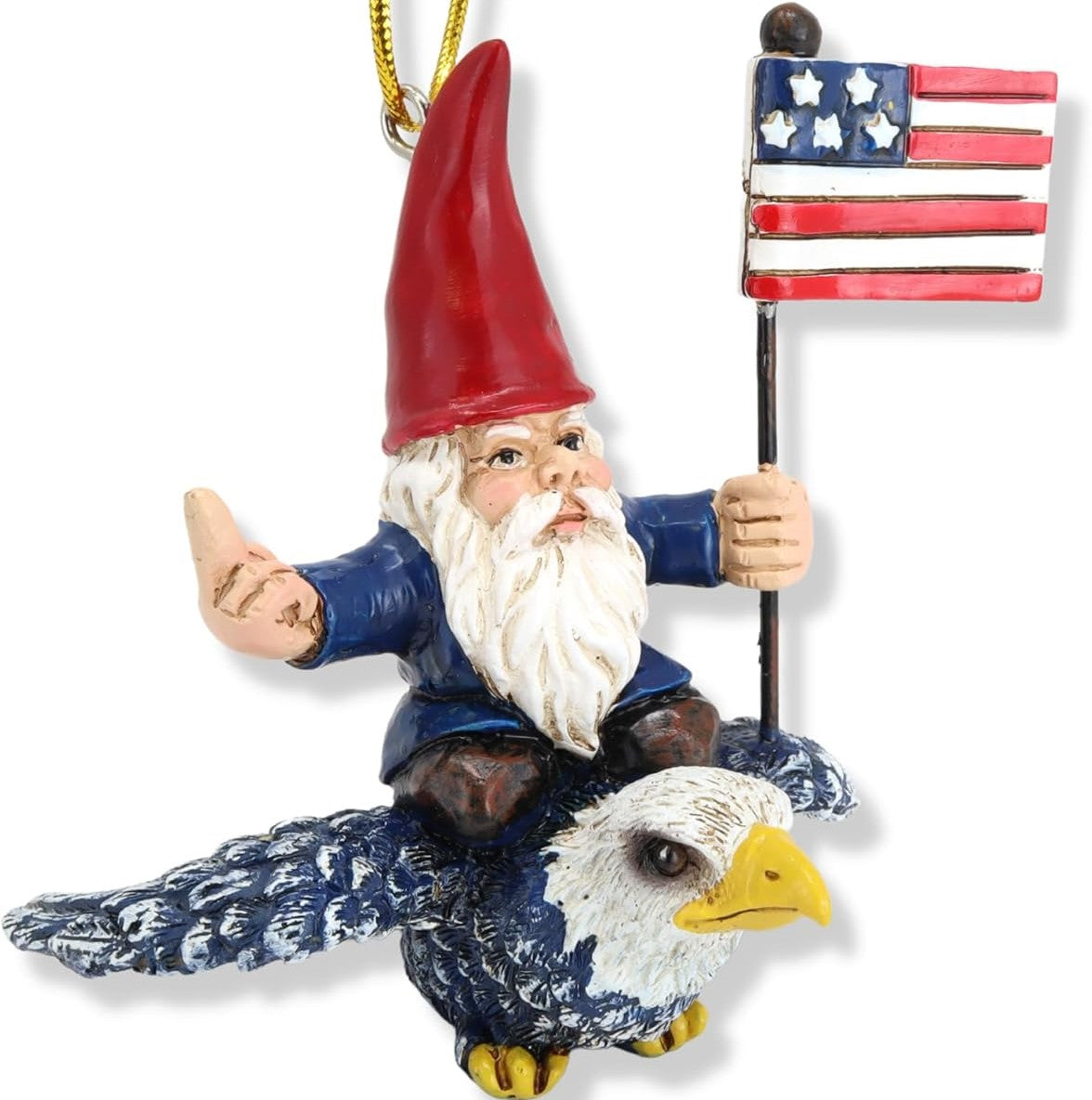Funny Eagle Dwarf Christmas Decorations
