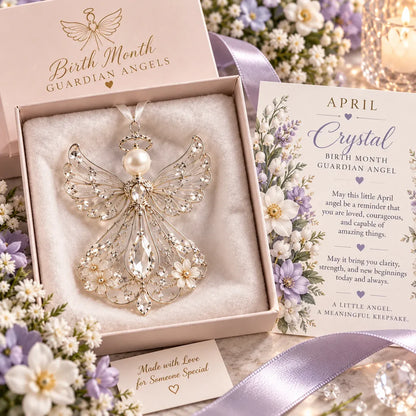 👼 Birth Month Guardian Angel | 12 Birthstone-Inspired Keepsakes for Meaningful Gifts ✨