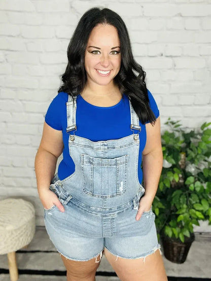 2023 Denim Overall High Rise Shorts ( Buy 2 Free Shipping )