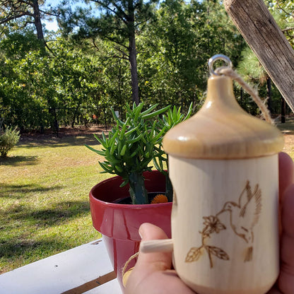 🐦 Natural Wooden Hummingbird House - 🎁A Wonderful Gift For Bird Lovers