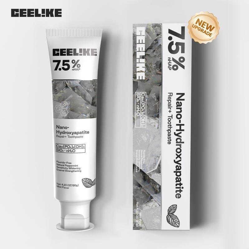 🔥Ceelike Fluoride-Free Hydroxyapatite Enamel Repairing Breath Freshening Whitening Toothpaste