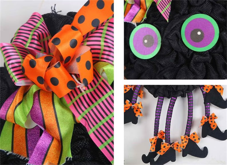 🕷Halloween Multi-legged Spider Door Decor