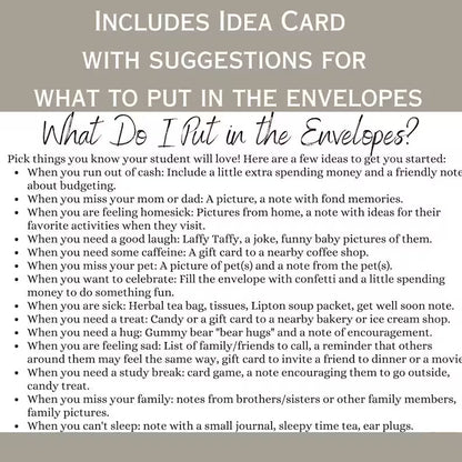 📧Open When Envelopes