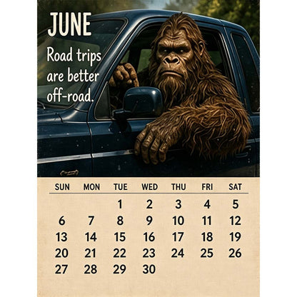 🦶2027 Bigfoot's Daily Life Calendar