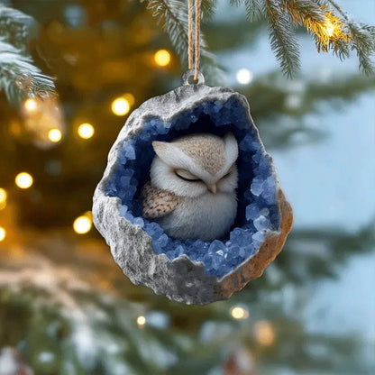 🔥🎄Early Bird Christmas Sale 50% OFF | Geode Animal Ornaments