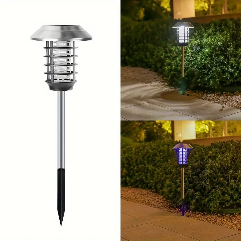 🔆 Solar-Powered Bug Zapper Lights