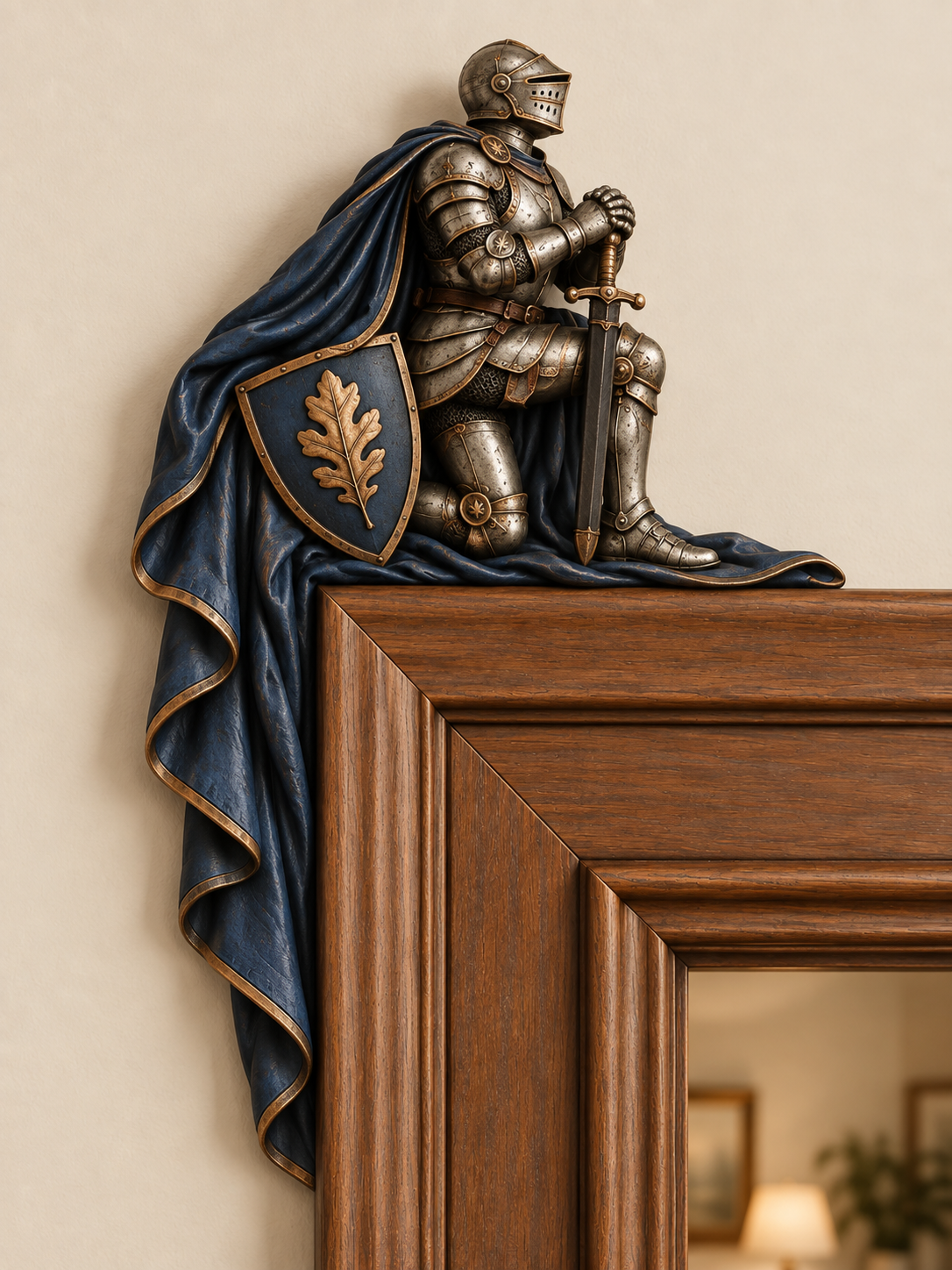 🔥Hot Sale🔥 - "Guardians at Our Door" – Epic Medieval Knight Door Frame Decor Set 🛡️🏰