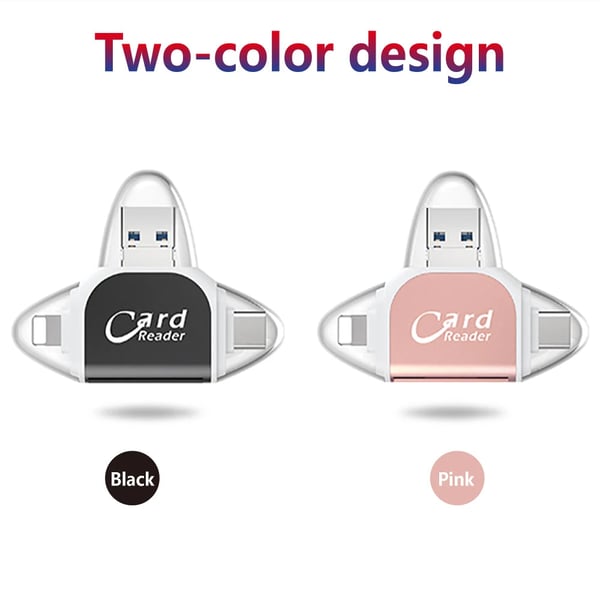 📲Multi-Port 4 in1 Universal SD TF Card Reader