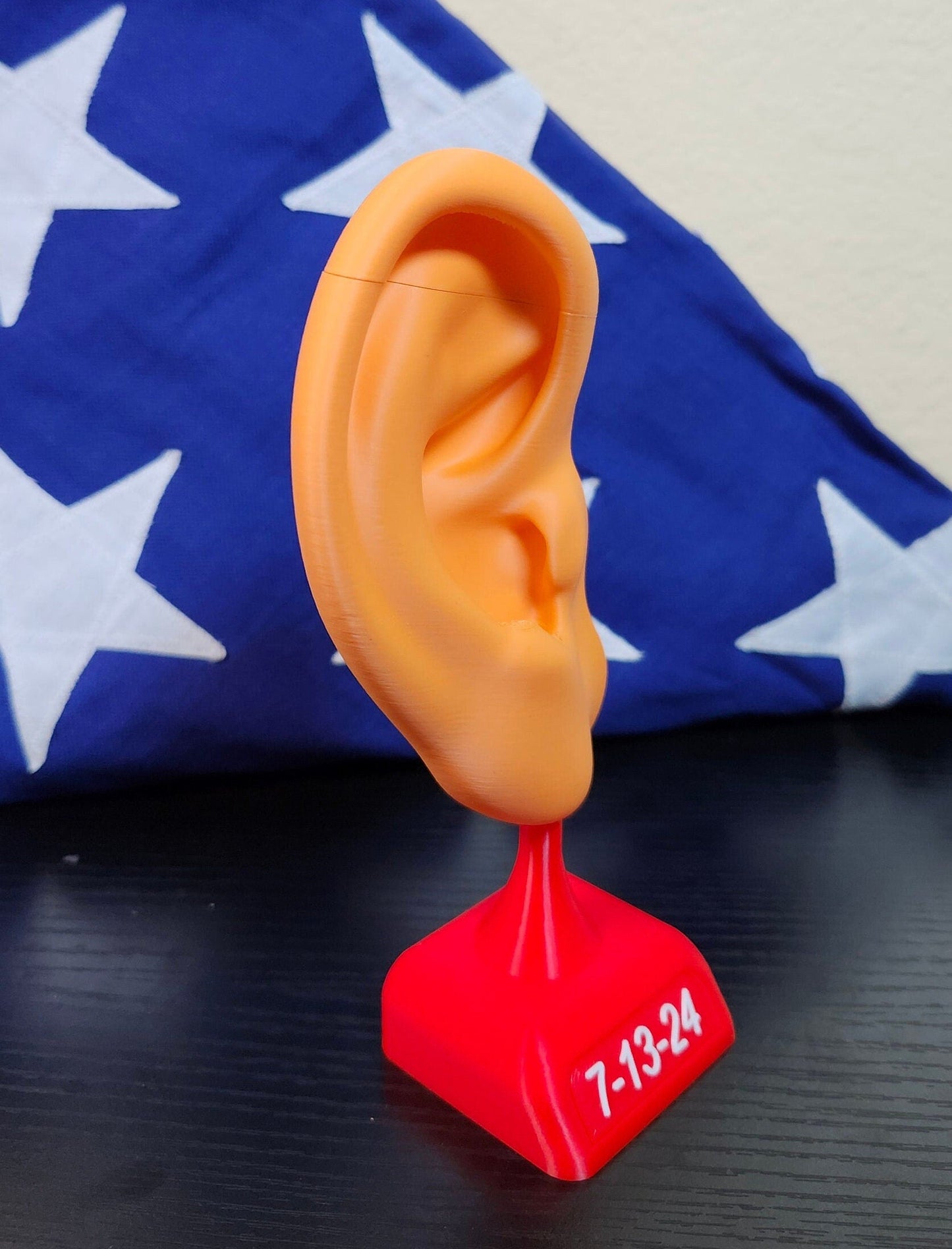 Ear 3D Print - Historical Moment Collectable Commemorative Desk Shelf Accessory