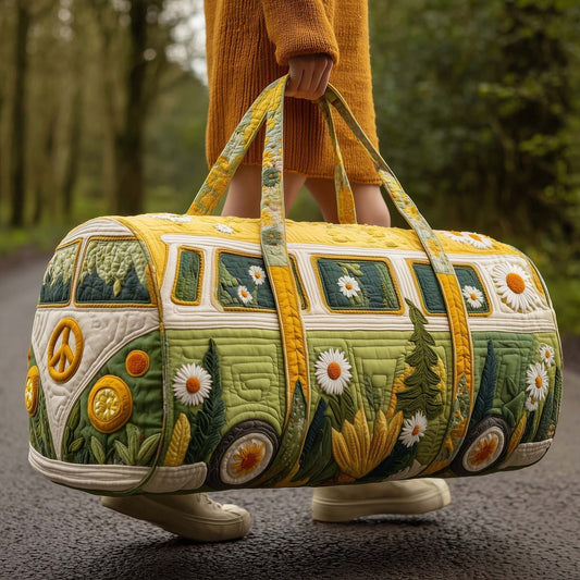 🔥LAST DAY 50% OFF✨Hippie Van Quilted Duffle Bag