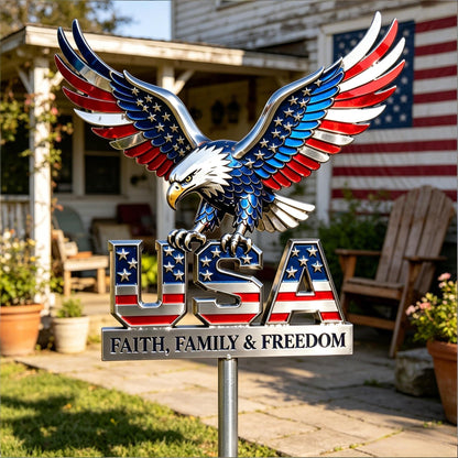 🦅🦅American Eagle - Commemorative Metal Sign - 250th Anniversary Gift
