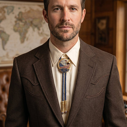 🦅 USA 250th Anniversary Eagle Bolo Tie
