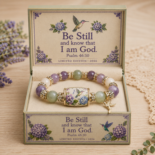 💜Hummingbird Garden Faith Bracelet 🌸 | 2026 Limited Edition Bracelet