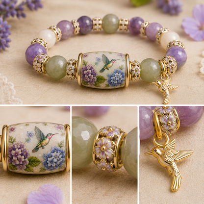 💜Hummingbird Garden Faith Bracelet 🌸 | 2026 Limited Edition Bracelet