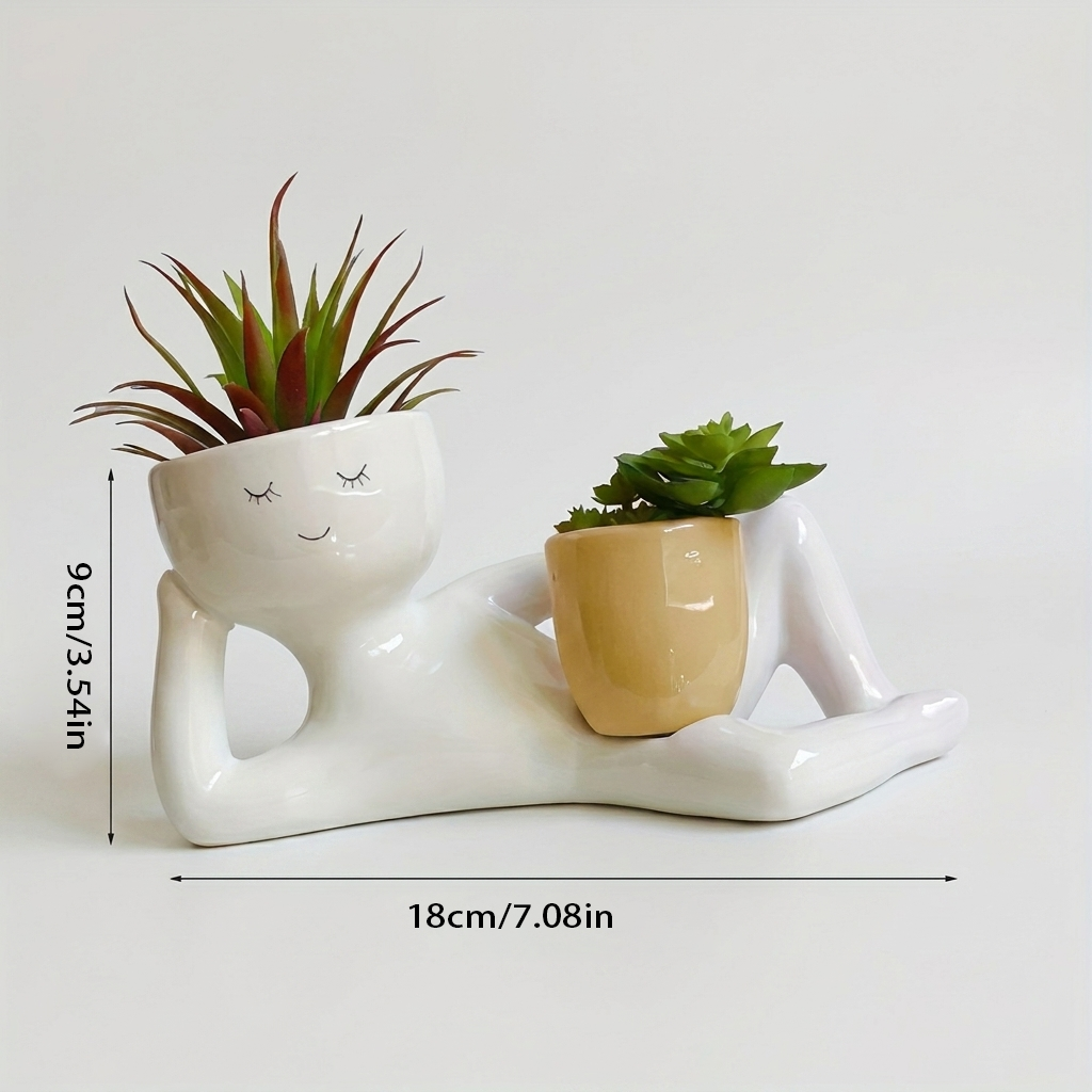 Relaxing Lady Planter