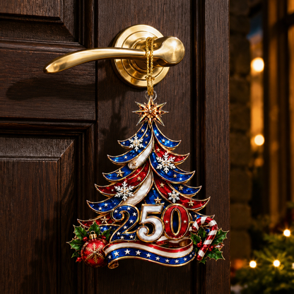 USA 250th Anniversary Christmas Ornament
