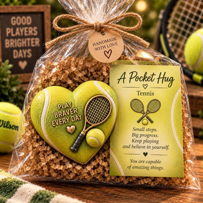 🔥Hot Sale🔥 - 🏆 Sports Pocket Hug – Inspirational Keepsake Gift for Athletes & Sports Lovers ❤️