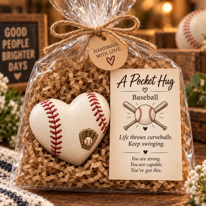 🔥Hot Sale🔥 - 🏆 Sports Pocket Hug – Inspirational Keepsake Gift for Athletes & Sports Lovers ❤️