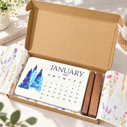 🌱 2027 Seed Paper Calendar – Grow a Garden Month by Month, A Gift of Hope &amp; Sustainability