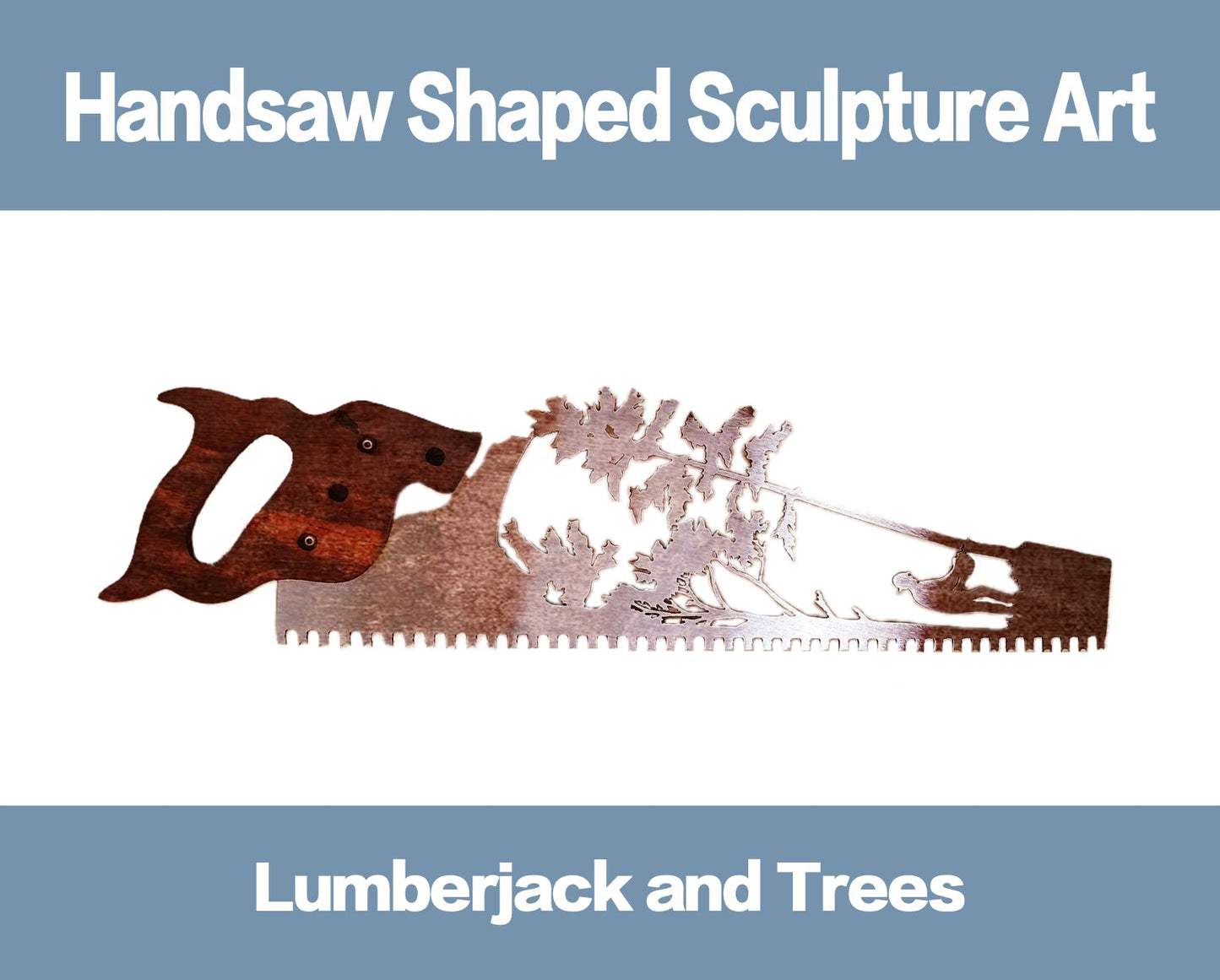✨Father‘s Day Hot Sale 49% OFF-- Handsaw Shaped Sculpture Art