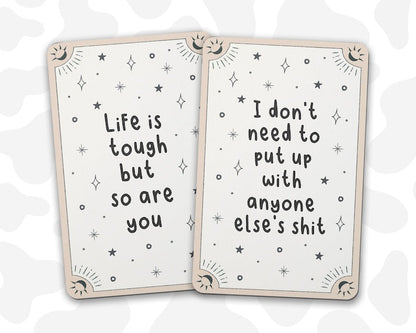 🎁Funny Sweary Affirmation Cards
