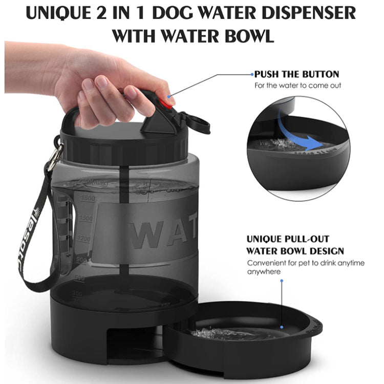 🐶77oz Dog Travel Water Bottle (🔥🔥BUY 2 FREE SHIPPING)