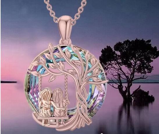 🍀HOT SALE 49% OFF--🎁🌳Tree of Life Sisters Necklace👯