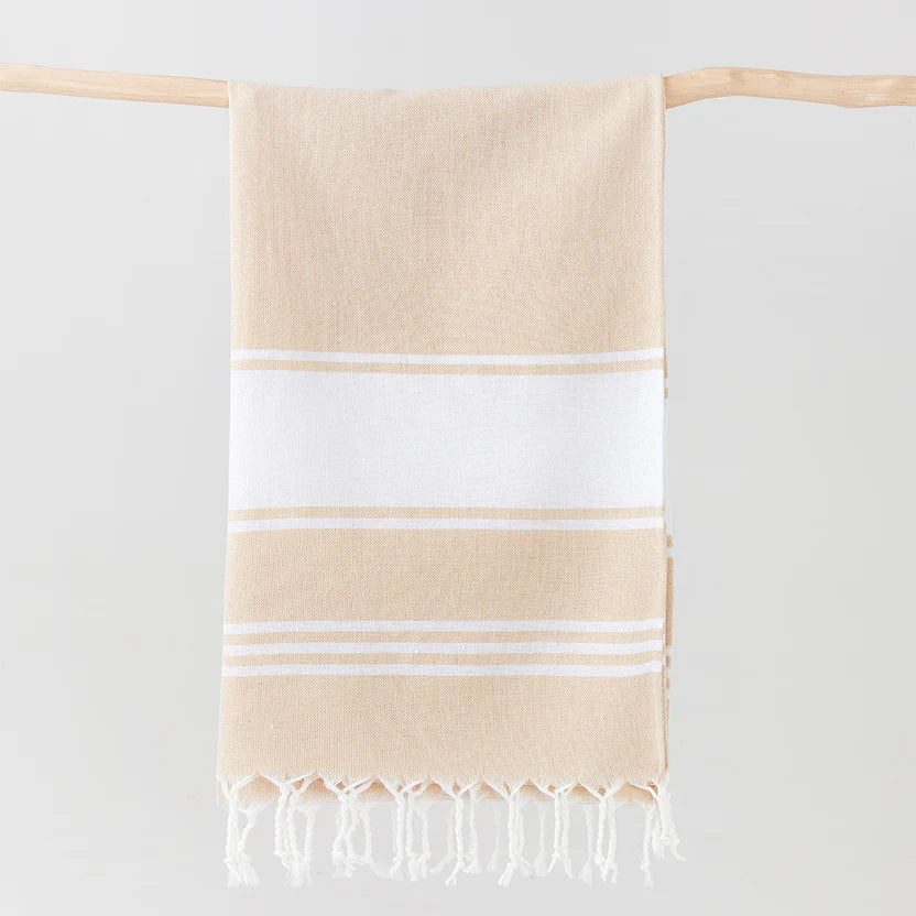 🌞🏖️Beach Towel – Lightweight Quick-Dry Sand-Free Hammam Towel for Beach, Pool & Travel