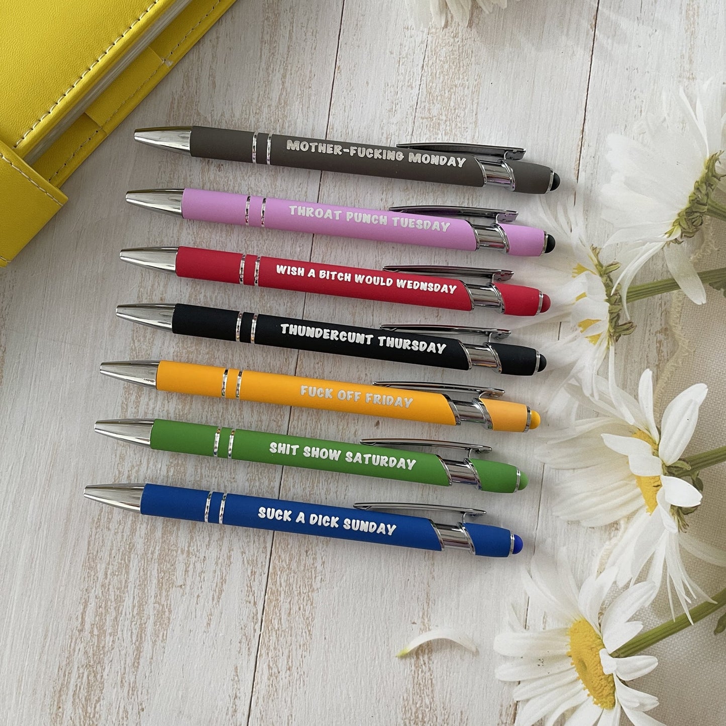 🤪Offensive Pen Set | Funny Daily Pen Set of 7