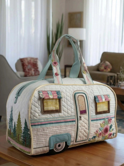 🔥LAST DAY 50% OFF✨Hippie Van Quilted Duffle Bag
