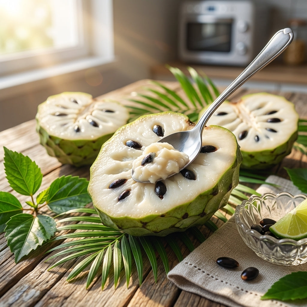 【SummerVibes】Organic Soursop (Graviola) Seeds – 30pcs Non-GMO Heirloom Tropical Fruit seeds