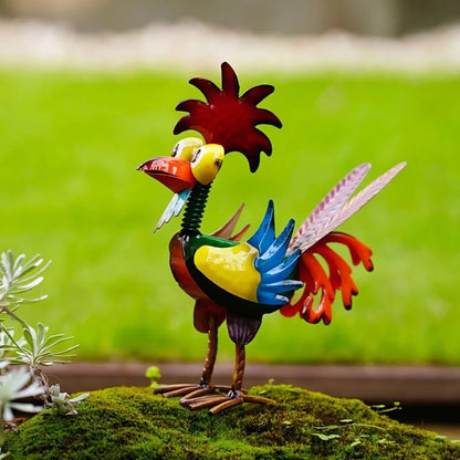 💥This Week's Special Price 🐓 Metal-Rooster Outdoor Statue