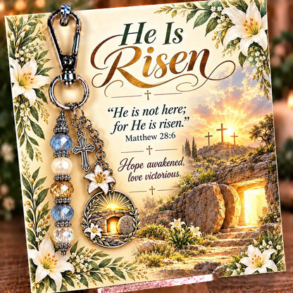 🔥Hot Sale🔥 - ✝️ Carry Your Faith With You - Christian Scripture & Prayer Keepsake Keychain