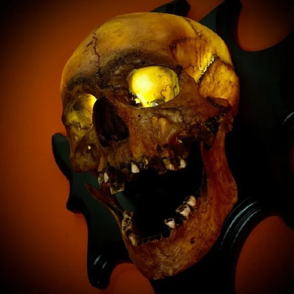💥Halloween Hot Sale💀Skull lamp“Singing head”night light💥