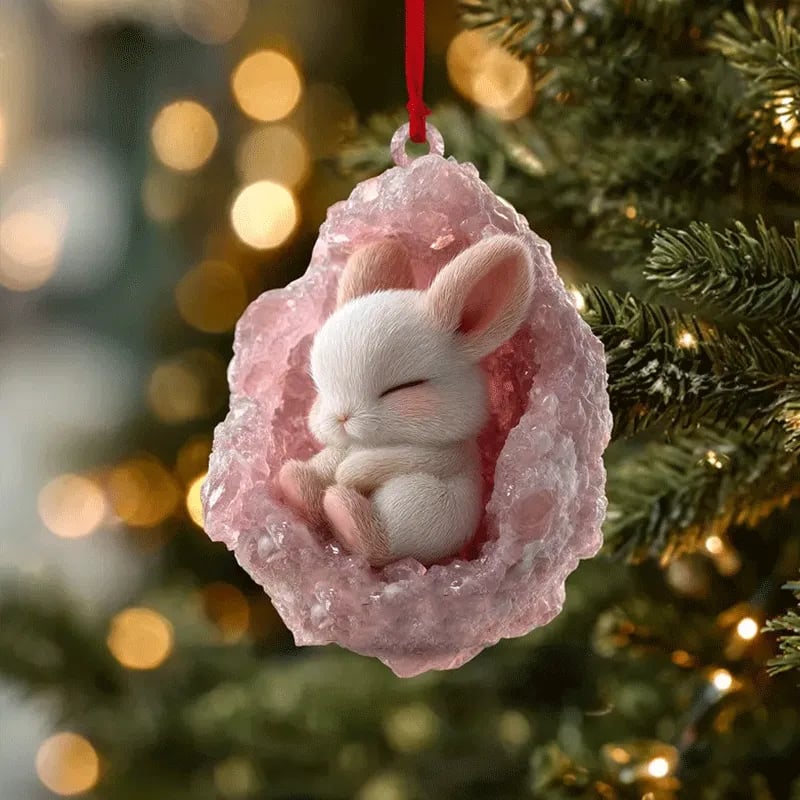 🔥🎄Early Bird Christmas Sale 50% OFF | Geode Animal Ornaments