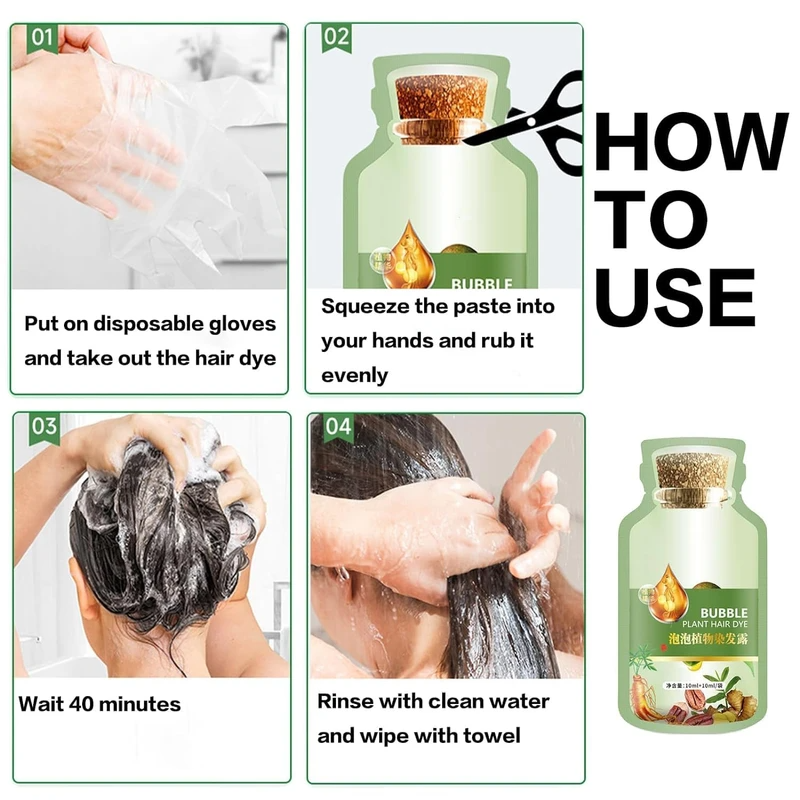 Natural Plant Hair Dye