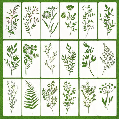 🔥DIY Decoration🌻-Garden Fence Large Flower Stencils