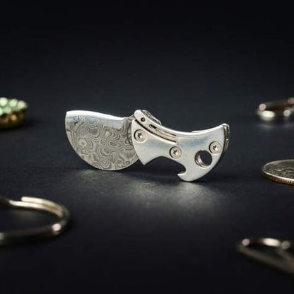 🔥Mini Titanium Compact Bottle Opener & EDC Cutter