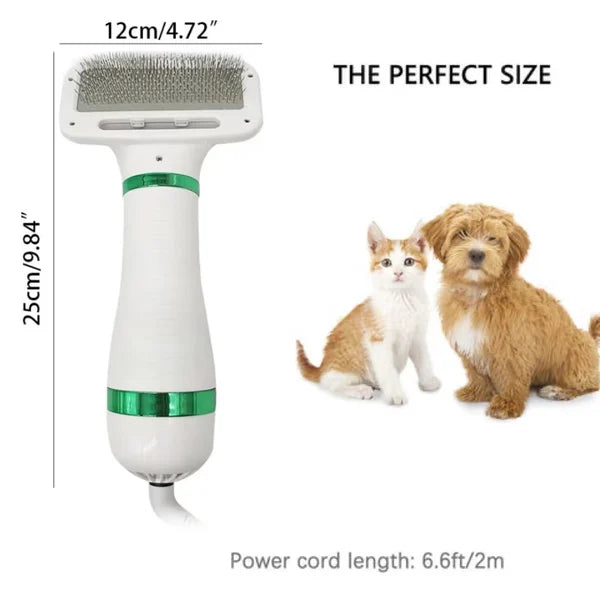 🐶Brushy Air: 2 In 1 Dog Dryer（Send universal conversion head）