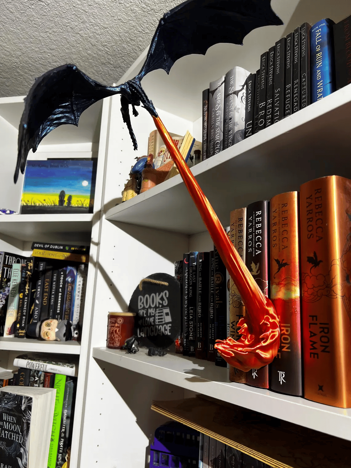 Dragon Flame Book Nook❤BUY 2 FREE SHIPPING