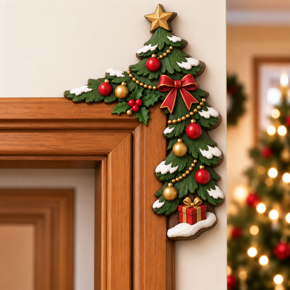 🎄 Christmas Peekaboo Door Frame Corner Decor