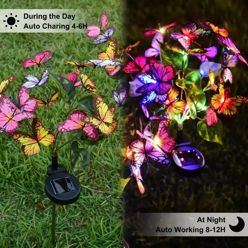✨🦋Solar Outdoor Butterfly Lights
