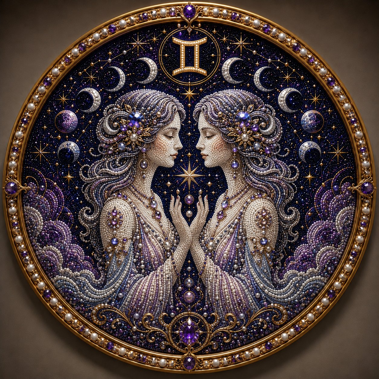 ♈12 Zodiac Signs Pearl Art Kit 🌙Buy 2+ Get Free Shipping