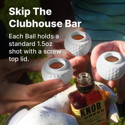 ⛳Best Father's Day Gift | Golf Ball Shaped Shot Glasses