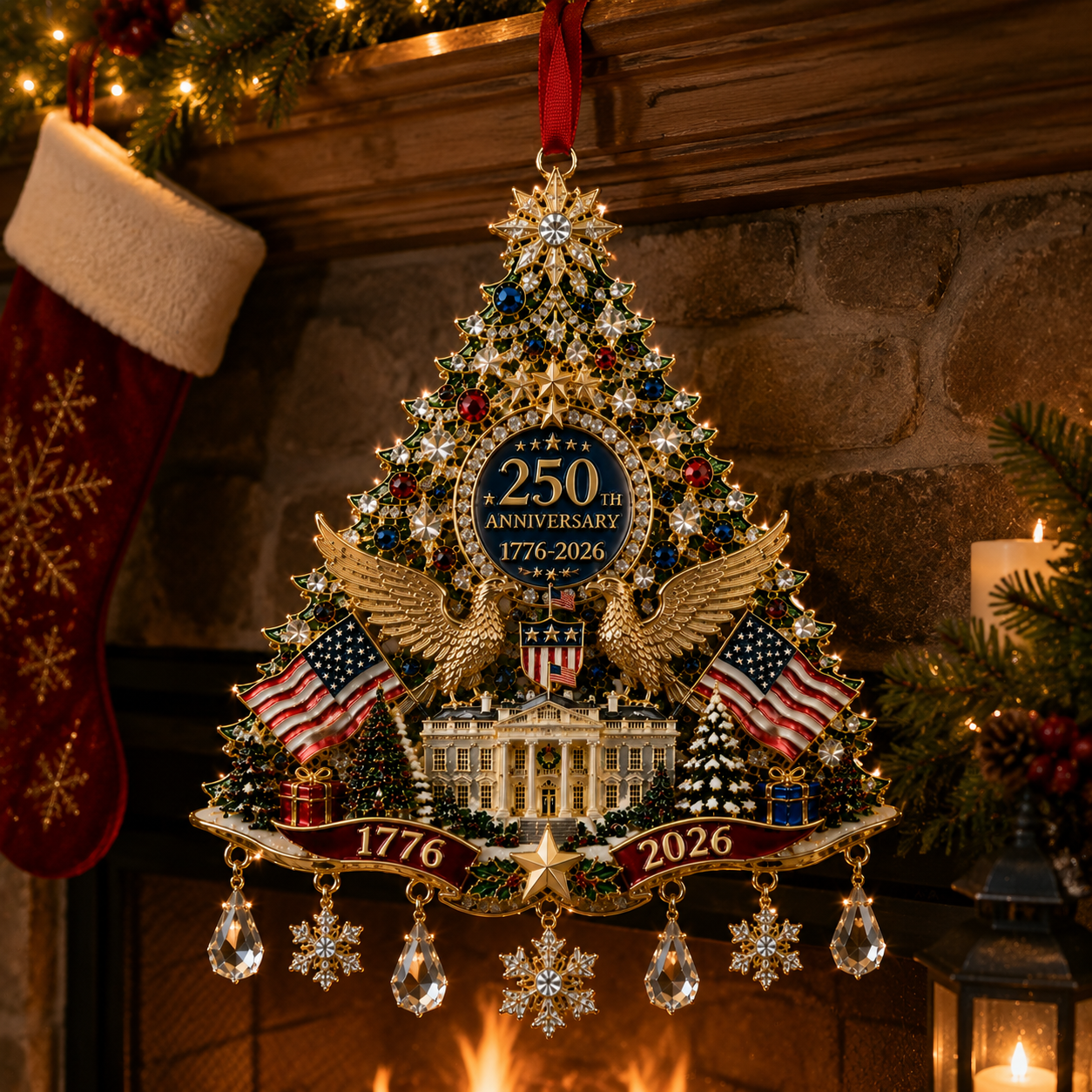 🔥Last 40 pcs✨⏰ Limited anniversary edition✨49% OFF!🔥✨Sparkling Christmas Tree Ornament