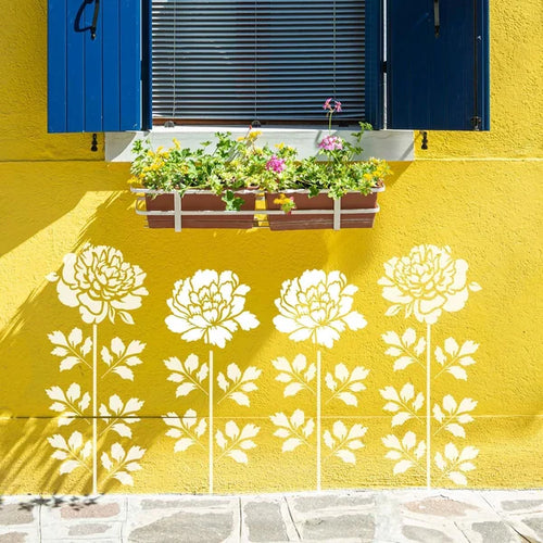 🔥DIY Decoration🌻-Garden Fence Large Flower Stencils