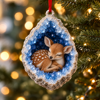 🔥🎄Early Bird Christmas Sale 50% OFF | Geode Animal Ornaments