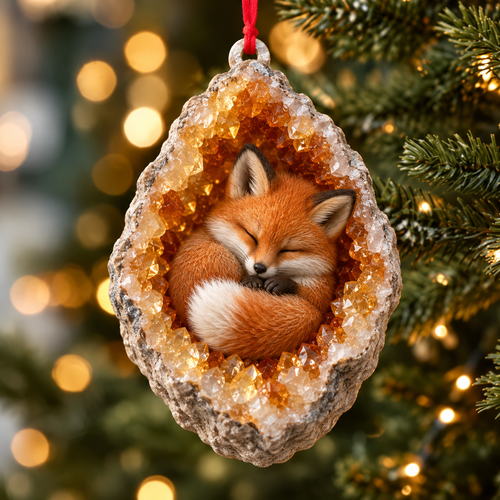 🔥🎄Early Bird Christmas Sale 50% OFF | Geode Animal Ornaments
