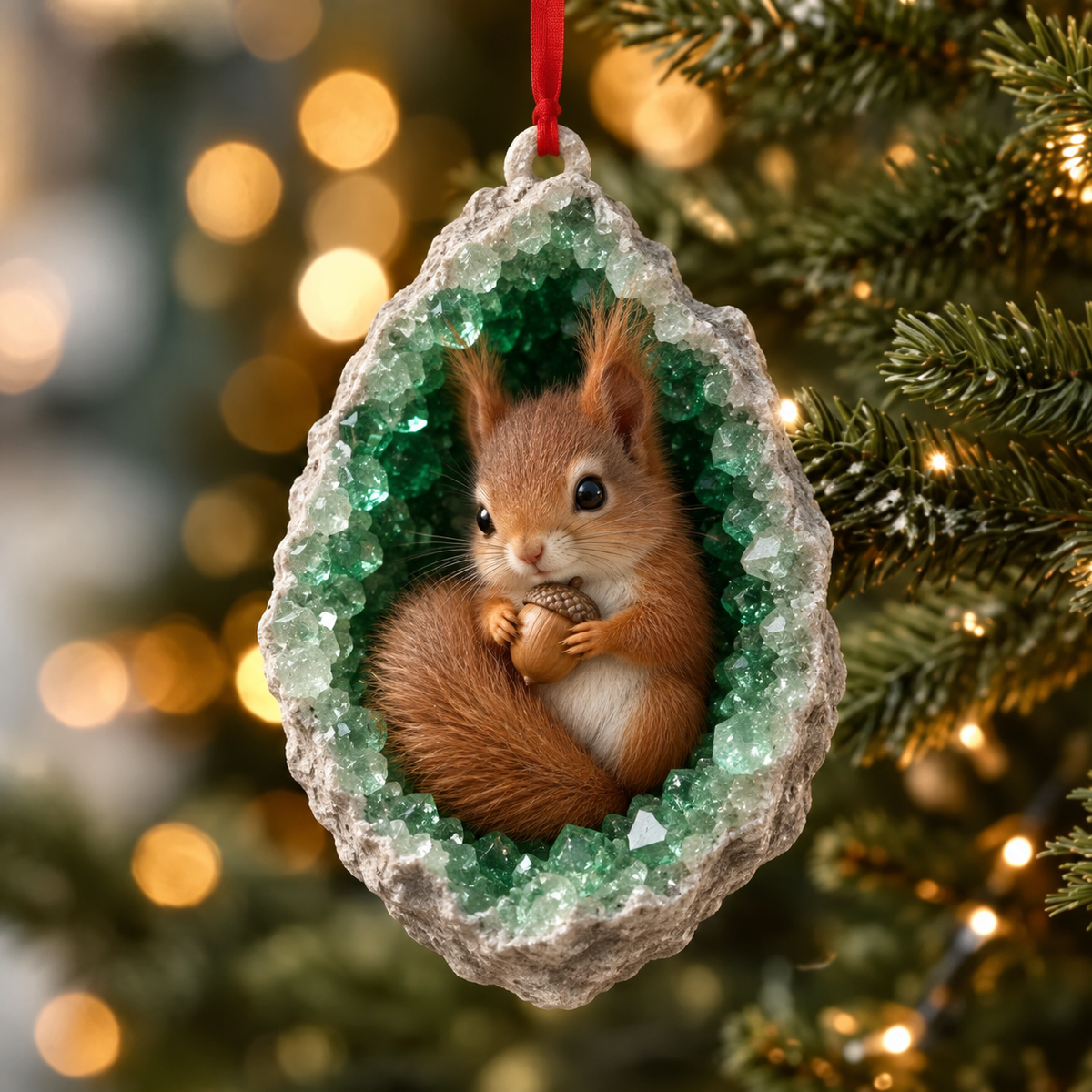 🔥🎄Early Bird Christmas Sale 50% OFF | Geode Animal Ornaments